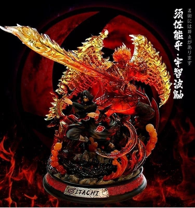 Itachi Uchiha Susanoo Statue with LED - 34 cm - Yukizi