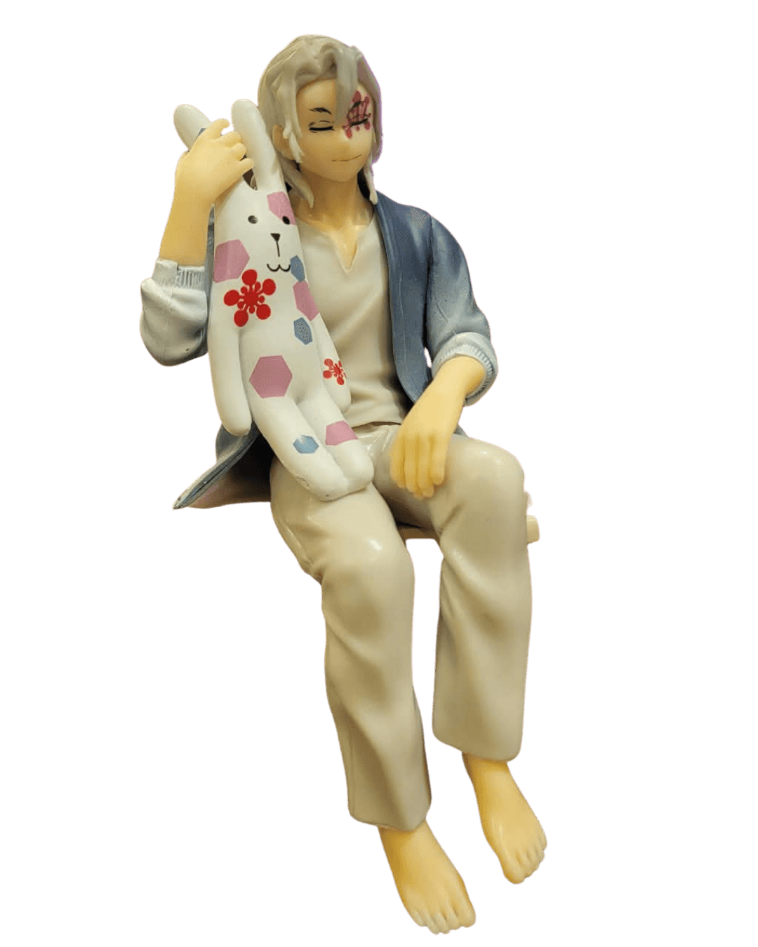 Demon Slayer — Tengen Uzui Noodle Stopper Figure with Bunny Plush - Yukizi