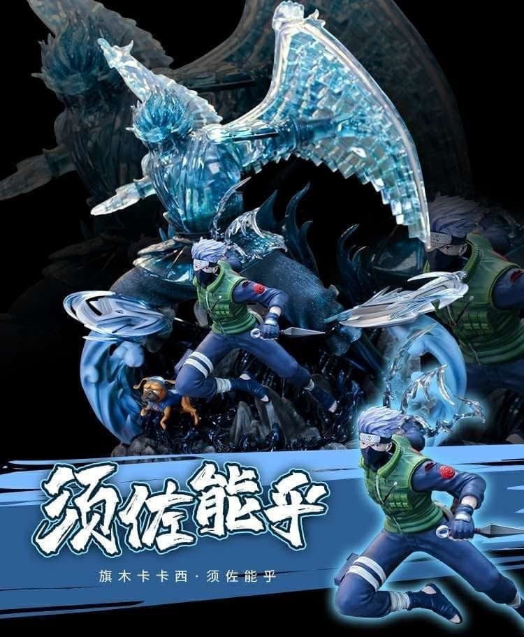Kakashi Hatake Susanoo Statue with LED - 32 cm - Yukizi
