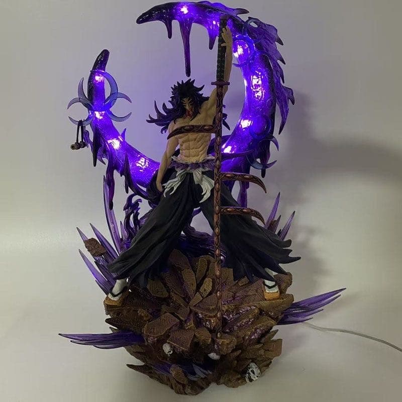 Kokushibo Upper Moon One Statue with LED - 46 cm - Yukizi
