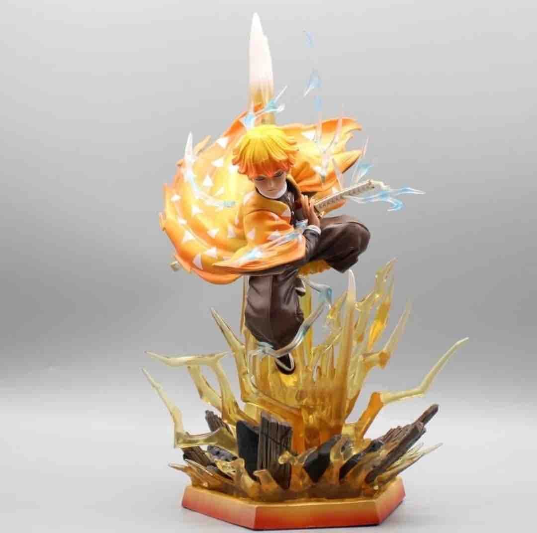 Zenitsu Agatsuma Thunder Breathing Action Figure - Yukizi