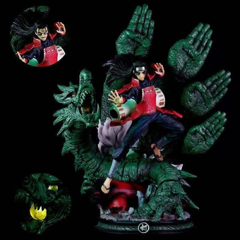 Hashirama Senju Wood Release Statue with LED - 43 cm - Yukizi