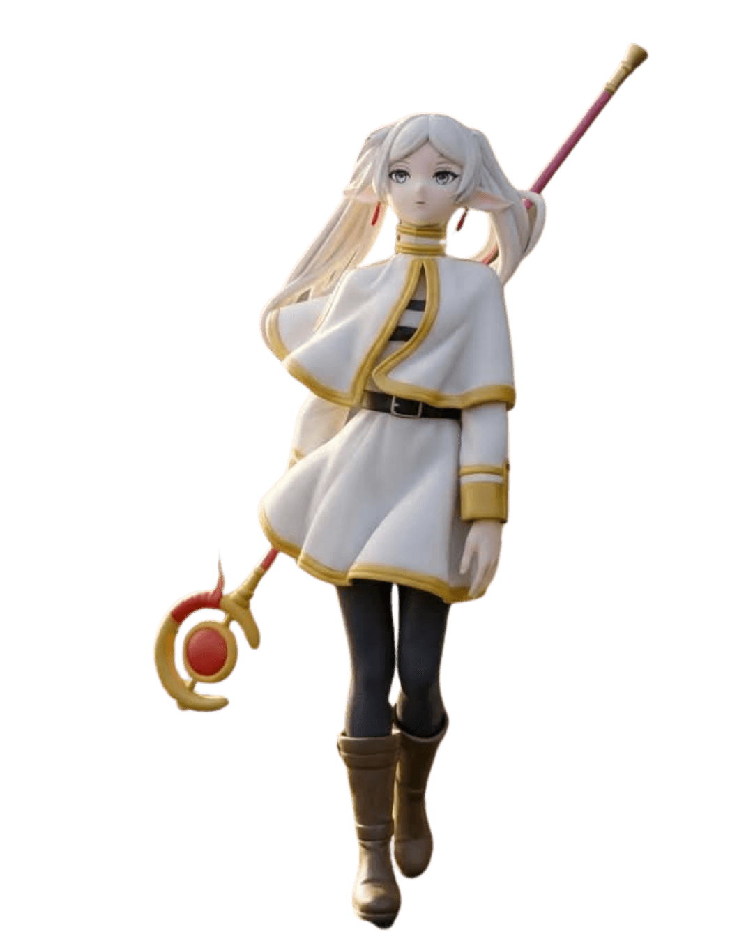 Frieren Walking Pose Figure with Staff - Yukizi