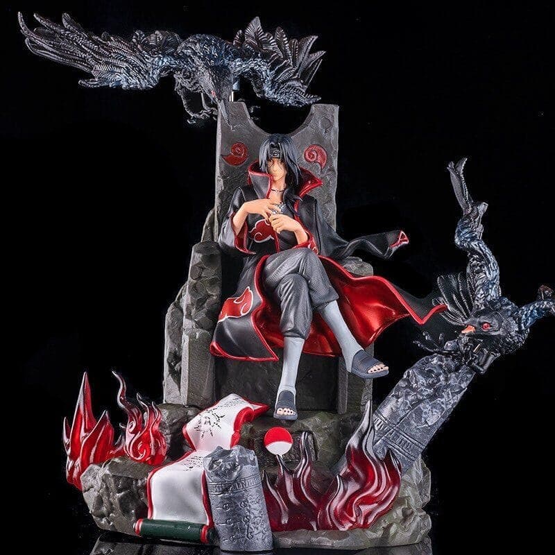 Itachi Uchiha Throne Statue (33 cm) - Yukizi