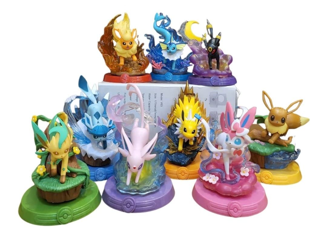 Pokemon Eeveelution PVC Action Figure Set of 9 - Yukizi