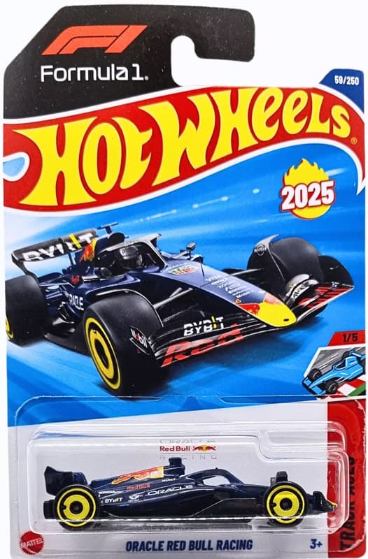 Hot Wheels Oracle Red Bull Racing F1 Diecast Car (1:64 Scale) - Yukizi