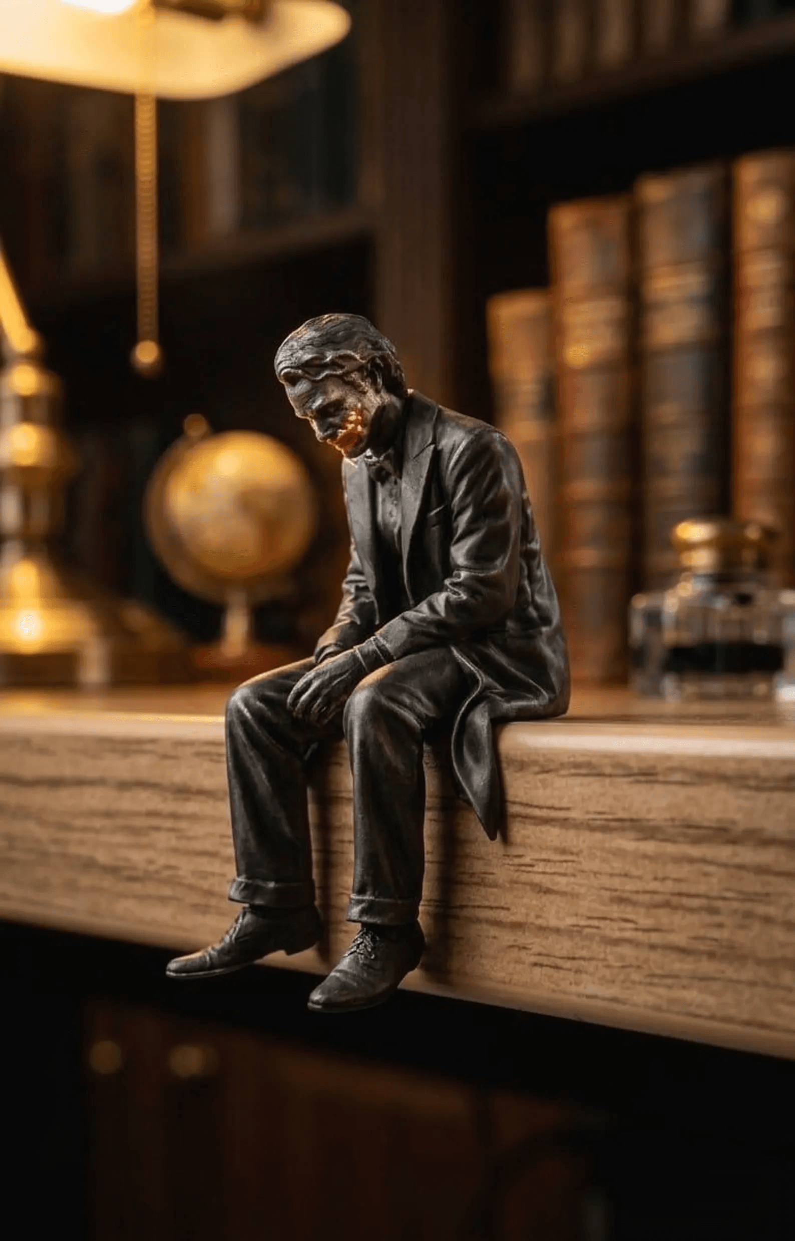 Joaquin Phoenix Joker Desk Sitter Figurine - Yukizi