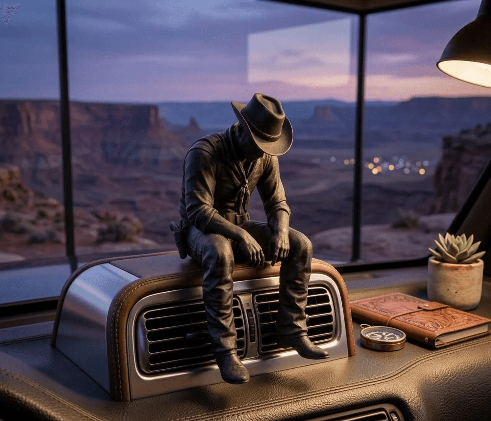 Sad Arthur Morgan Resin Figure – RDR2 Cowboy Ledge Sitter - Yukizi