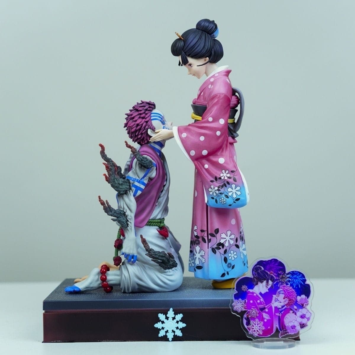 Akaza and Koyuki Final Moments Statue - 26.5 cm - Yukizi