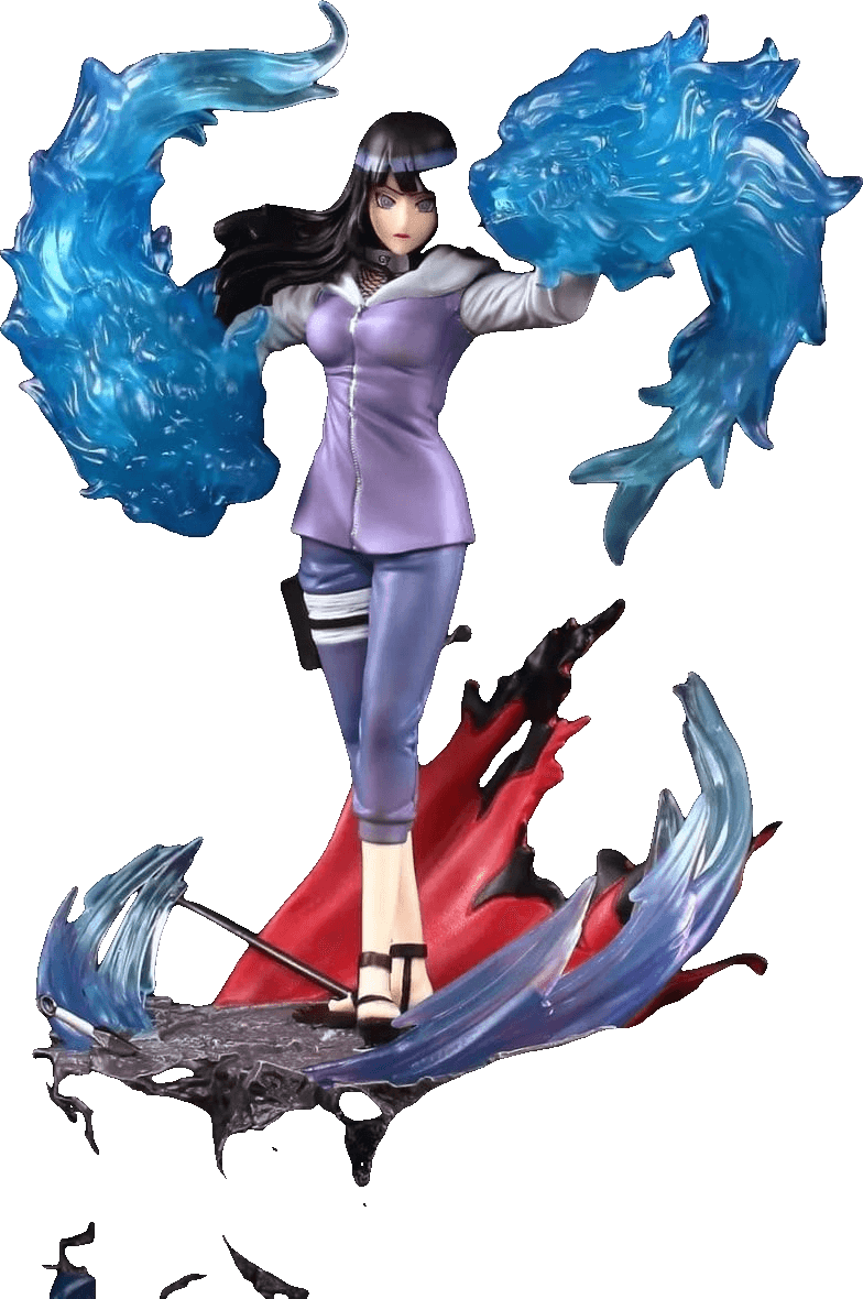 Hinata Hyuga Twin Lion Fists Statue (28 cm) - Yukizi