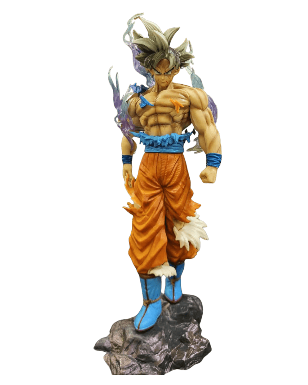 Dragon Ball Super — Goku Ultra Instinct High-Detail Figure with Aura Effect - Yukizi