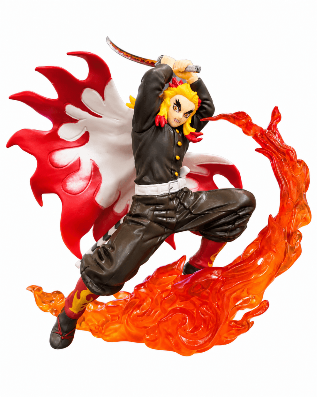 Demon Slayer — Kyojuro Rengoku Flame Breathing Figure - Yukizi