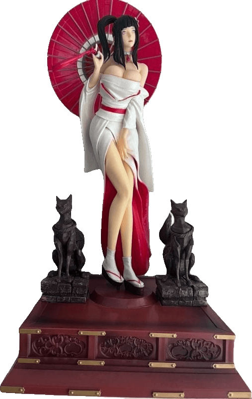 Hinata Hyuga Kimono Version Statue | 60 CM - Yukizi