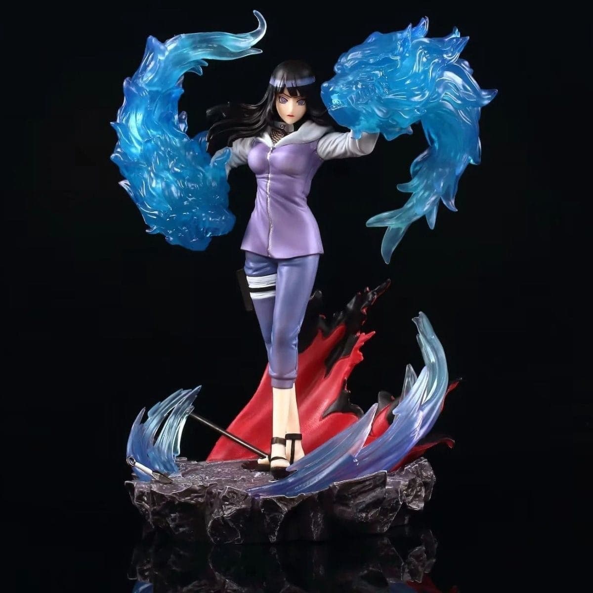 Hinata Hyuga Twin Lion Fists Statue (28 cm) - Yukizi