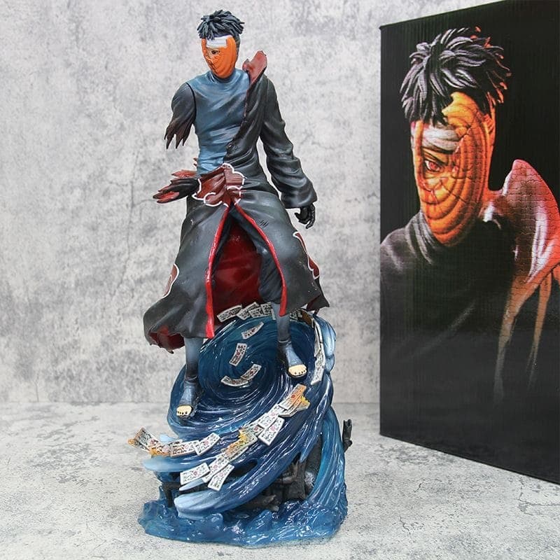 Uchiha Obito Akatsuki Kamui | LED | 34 CM - Yukizi